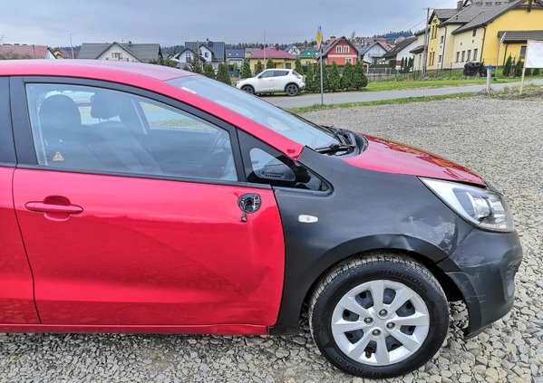 Kia Rio cena 12900 przebieg: 164000, rok produkcji 2014 z Olsztynek małe 781